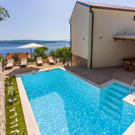 Villa Antani With Heated Pool, Sauna & Jacuzzi Crikvenica Esterno foto