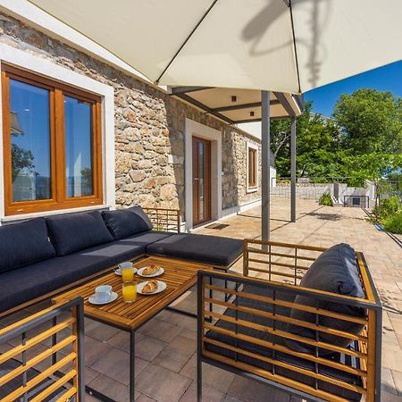 Villa Antani With Heated Pool, Sauna & Jacuzzi Crikvenica Esterno foto